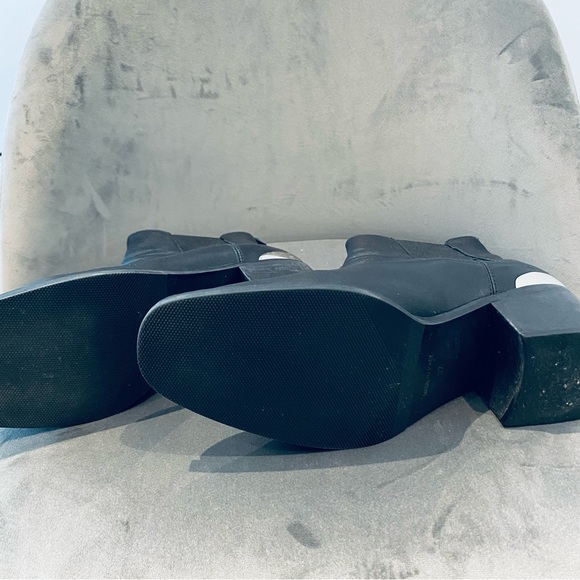 Leather Ankle Booties - Picture 3 of 5